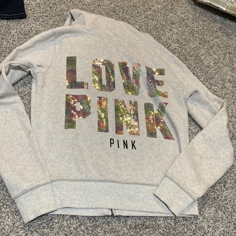 VS PINK Bling full zip